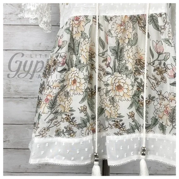 POL Cottagecore Peplum Tunic Top - Picture 4 of 10